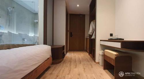 Apec Mandala Wonderにあるベッド