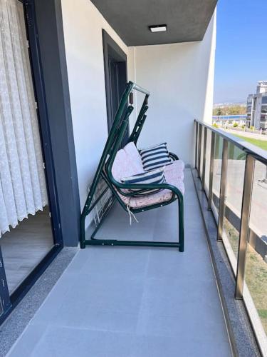 En balkon eller terrasse på Selver's house