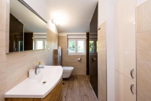 Kúpeľňa v ubytovaní Villa G&N