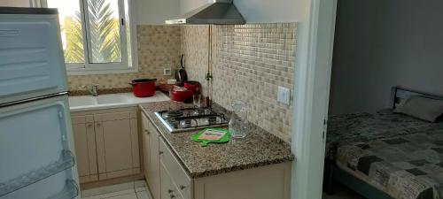 Dapur atau dapur kecil di RÉSIDENCE SARAH