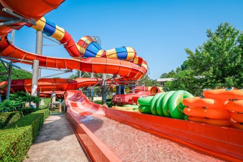 a water slide at a water park at Calimera Ralitsa Superior Hotel - Ultra All Inclusive plus Aquapark in Albena