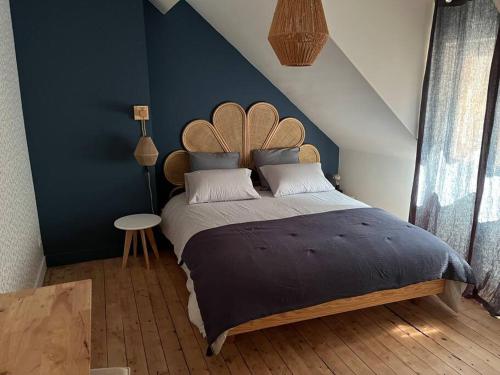 Posteľ alebo postele v izbe v ubytovaní La Belle du Val