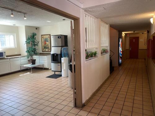 Kuchyň nebo kuchyňský kout v ubytování Grand Inn