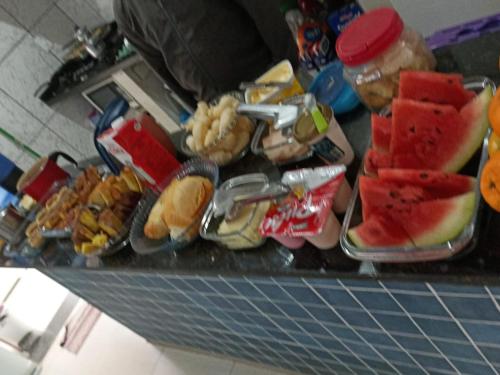 Mad i den private indkvartering eller i nærheden