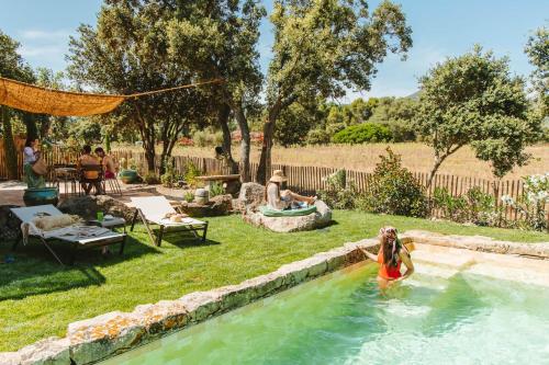 Amandula superbe maison de campagne avec piscine privé à 2 km de la plage