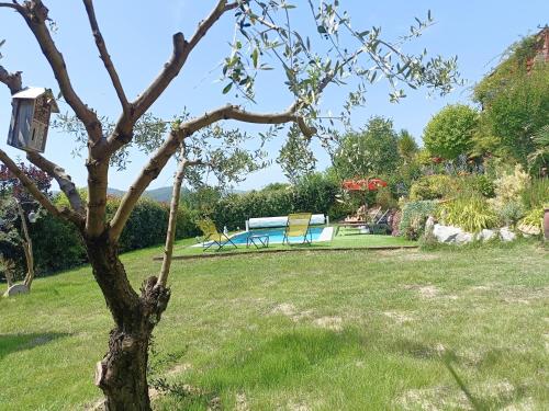 Kolam renang di atau dekat dengan Le jardin de Nigelle , Bas De Villa En Provence