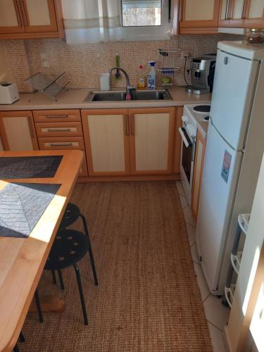 Kuchyň nebo kuchyňský kout v ubytování Greekboule Home