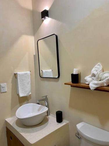 Un baño de sunsteps Casa holbox
