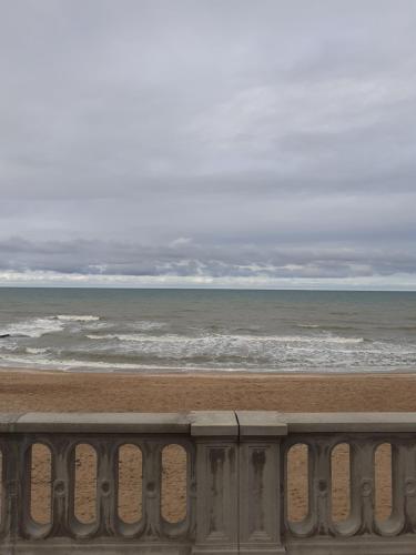 a view of the ocean from the beach at Ma Campagne - Le Jardin in Auberville