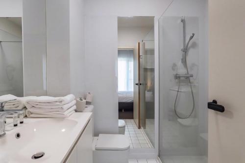 Koupelna v ubytování Hobbit Hotel Mechelen