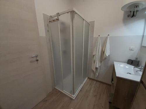 Koupelna v ubytování Casa Cris - Torre Pellice-TO-