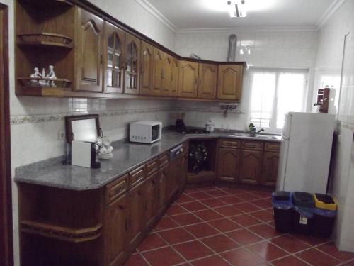 Η κουζίνα ή μικρή κουζίνα στο Quinta do Pina