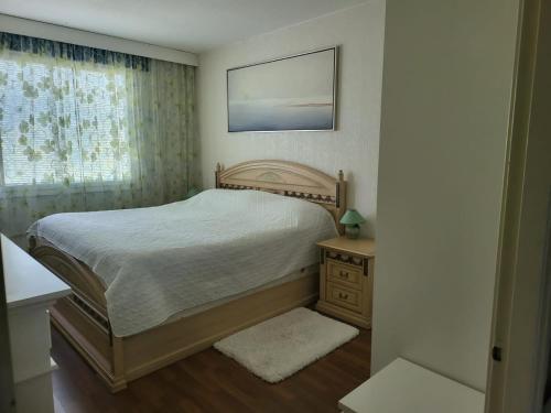 Postel nebo postele na pokoji v ubytování Apartment in Kotka