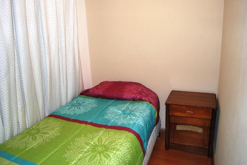 Katil atau katil-katil dalam bilik di Apartamento Don Rodolfo