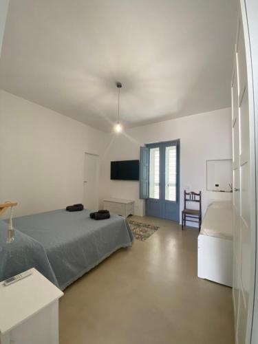Letto o letti in una camera di Trulli sull'Aia San Michele