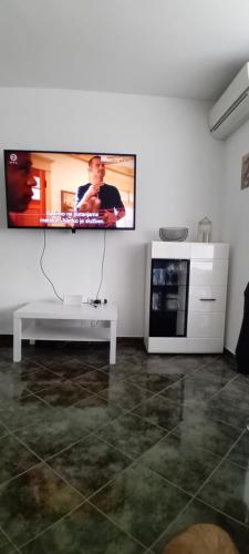 Kuchyň nebo kuchyňský kout v ubytování Apartman Rab-Palit
