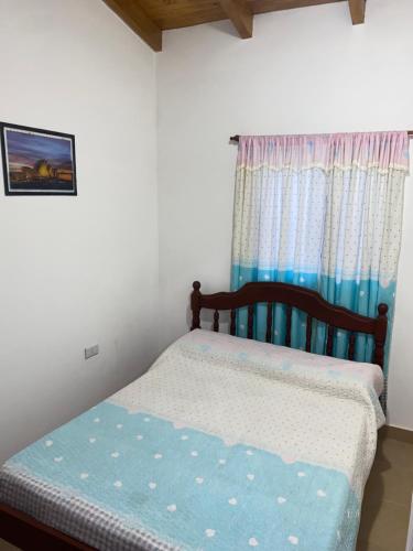 Posteľ alebo postele v izbe v ubytovaní Cabañas La Heredera