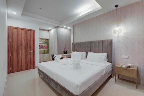 Cama o camas de una habitación en Sky Tree Hotel by New World Hospitality