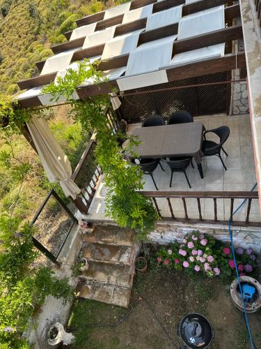 Letecký snímek ubytování Ela hanımın villası