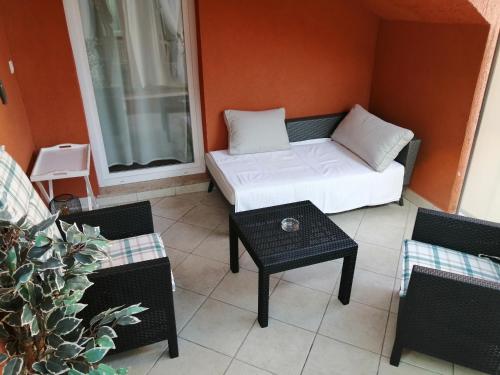 Posezení v ubytování Apartments Maris