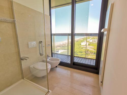 Et badeværelse på Merville family apartment