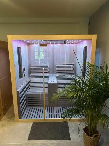 Koupelna v ubytování B&B Lady of the Lake