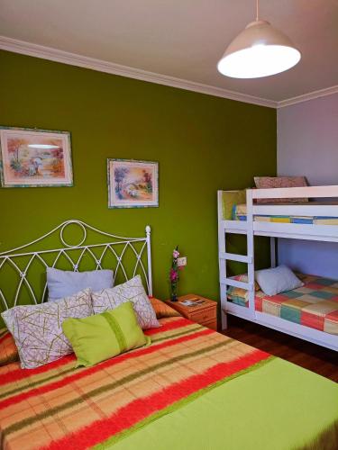 Posteľ alebo postele v izbe v ubytovaní Augas Verdes