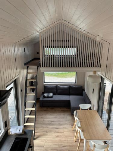 Posezení v ubytování Tiny House - Osada Wilkasy