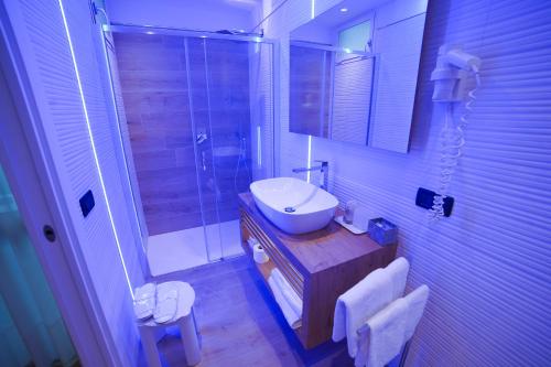 Ένα μπάνιο στο Hotel Conca Verde