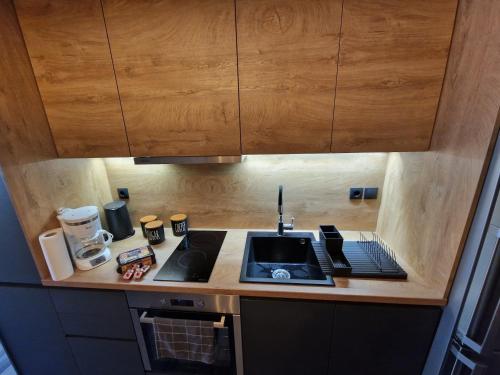 artemis apartmentにあるキッチンまたは簡易キッチン