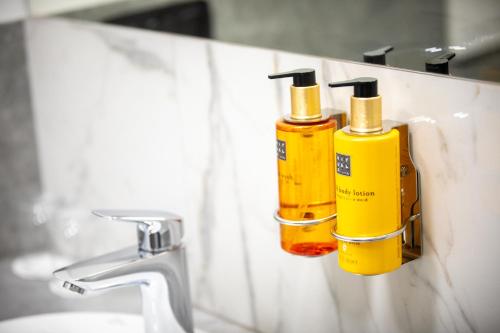 Koupelna v ubytování Focus Hotel Premium Kraków