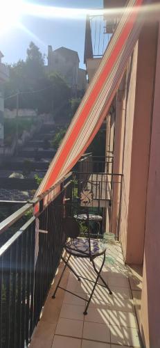 Luce di Stelle tesisinde bir balkon veya teras