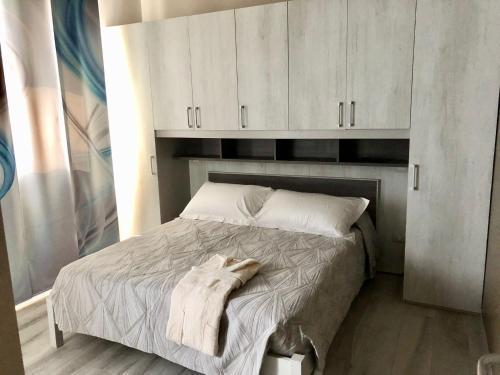 Postel nebo postele na pokoji v ubytování Chalet al mare