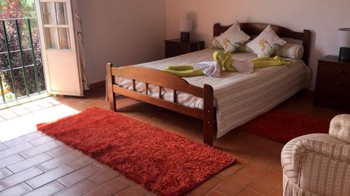 Krevet ili kreveti u jedinici u objektu QUINTA DE SANT'ANA