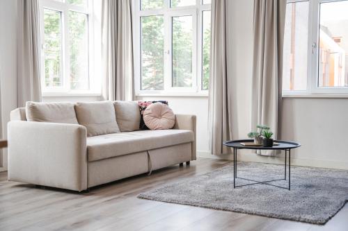 Posezení v ubytování The Residence Enschede