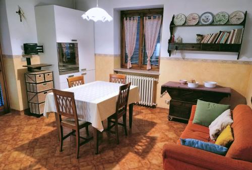 Kuchyň nebo kuchyňský kout v ubytování B&B "Madama Granèt"