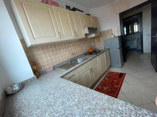 Kuchyň nebo kuchyňský kout v ubytování appartement a Marrakech