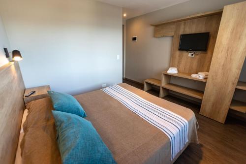 Postel nebo postele na pokoji v ubytování Hotel 7 Lagos