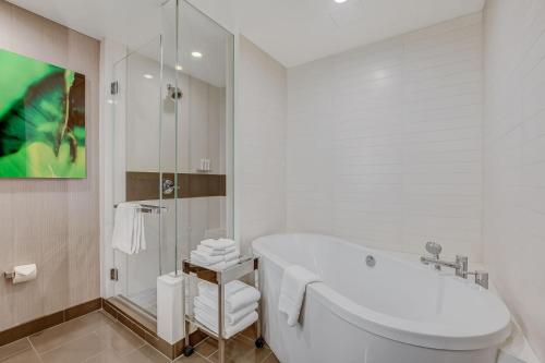 Koupelna v ubytování Vdara Hotel & Spa