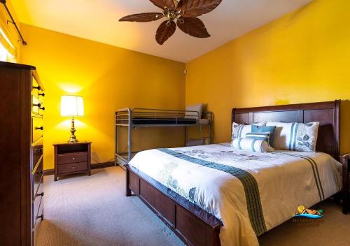 Ένα ή περισσότερα κρεβάτια σε δωμάτιο στο Upscale San Felipe Vacation Villa 41-1