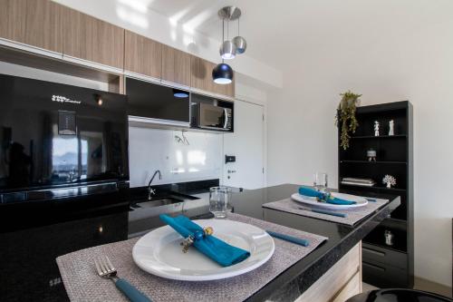 Dapur atau dapur kecil di Sunset Studio - GRU 1001