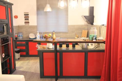 Una cocina o cocineta en Mathilde Villa Grand Baie