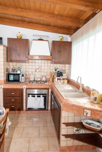 Η κουζίνα ή μικρή κουζίνα στο Casa Mendez