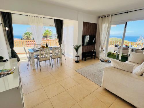 Ocean View Apartment with Heated Pool near Beach