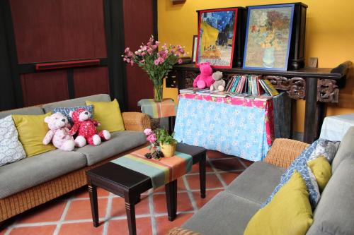 Zona de estar de PianoPiano B&B