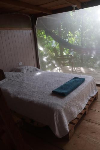 Postel nebo postele na pokoji v ubytování Konsenda Bocas del Toro