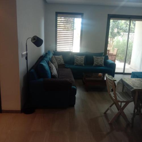 Khu vực ghế ngồi tại Bel Appartement Tamourit Agadir