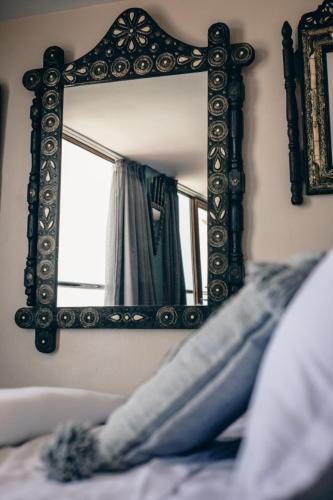 Una cama o camas en una habitación de A Casa da mare