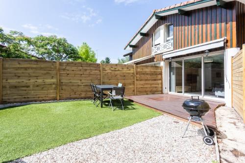 Vacances idéales à seulement 500m du Lac de Biscarrosse bel appartement 4 couchages