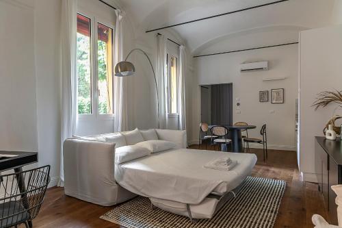 Posezení v ubytování Everyday Apartments Corte Petroni